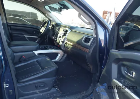 2017 Nissan Titan Sl from USA, damaged, VIN 1N6AA1E69HN535621